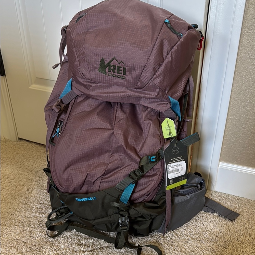 REI CO-OP BACKPACK TRAVERSE 65 PACK-WOMEN’S PEPPERCORN